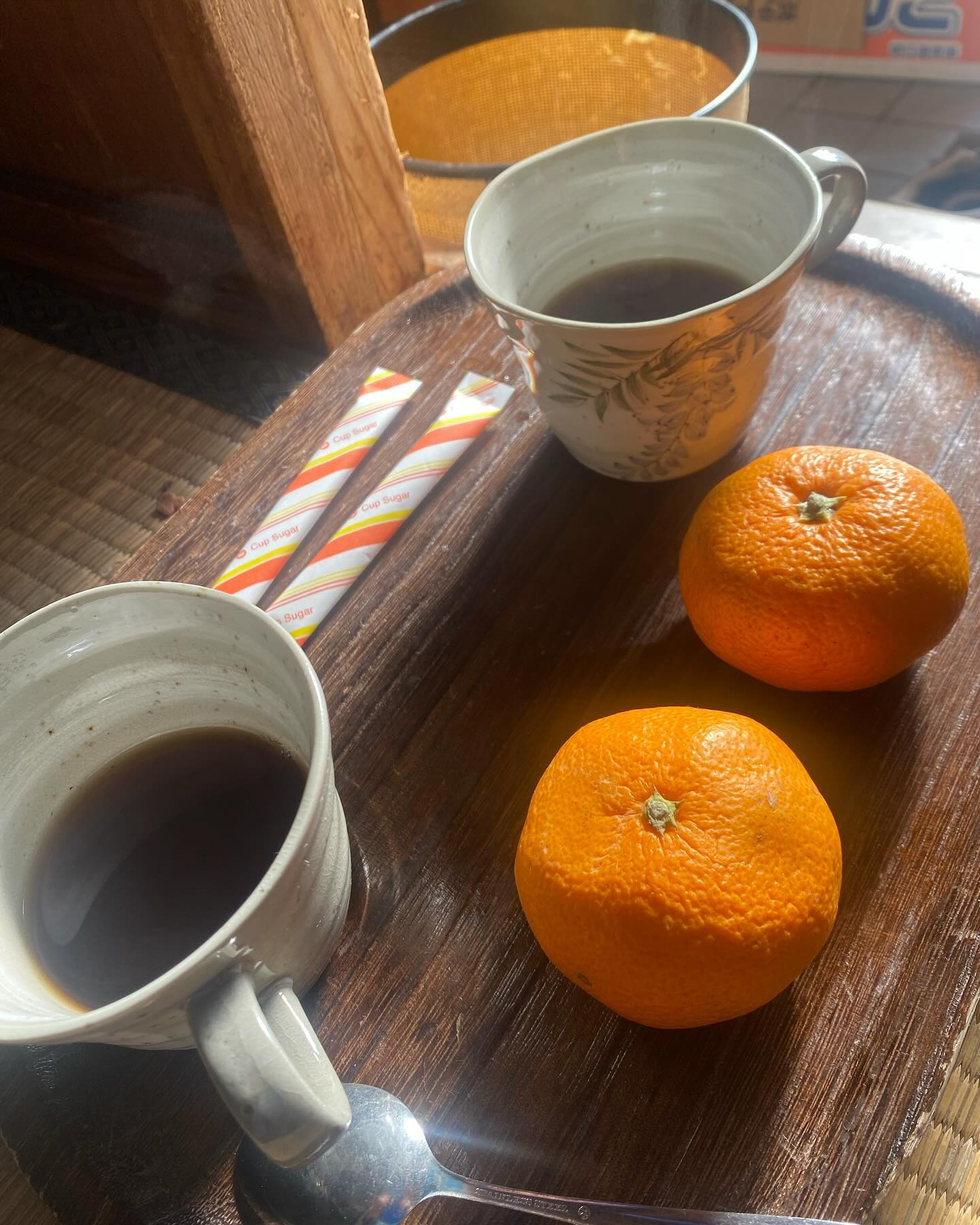 不用品の回収ー!