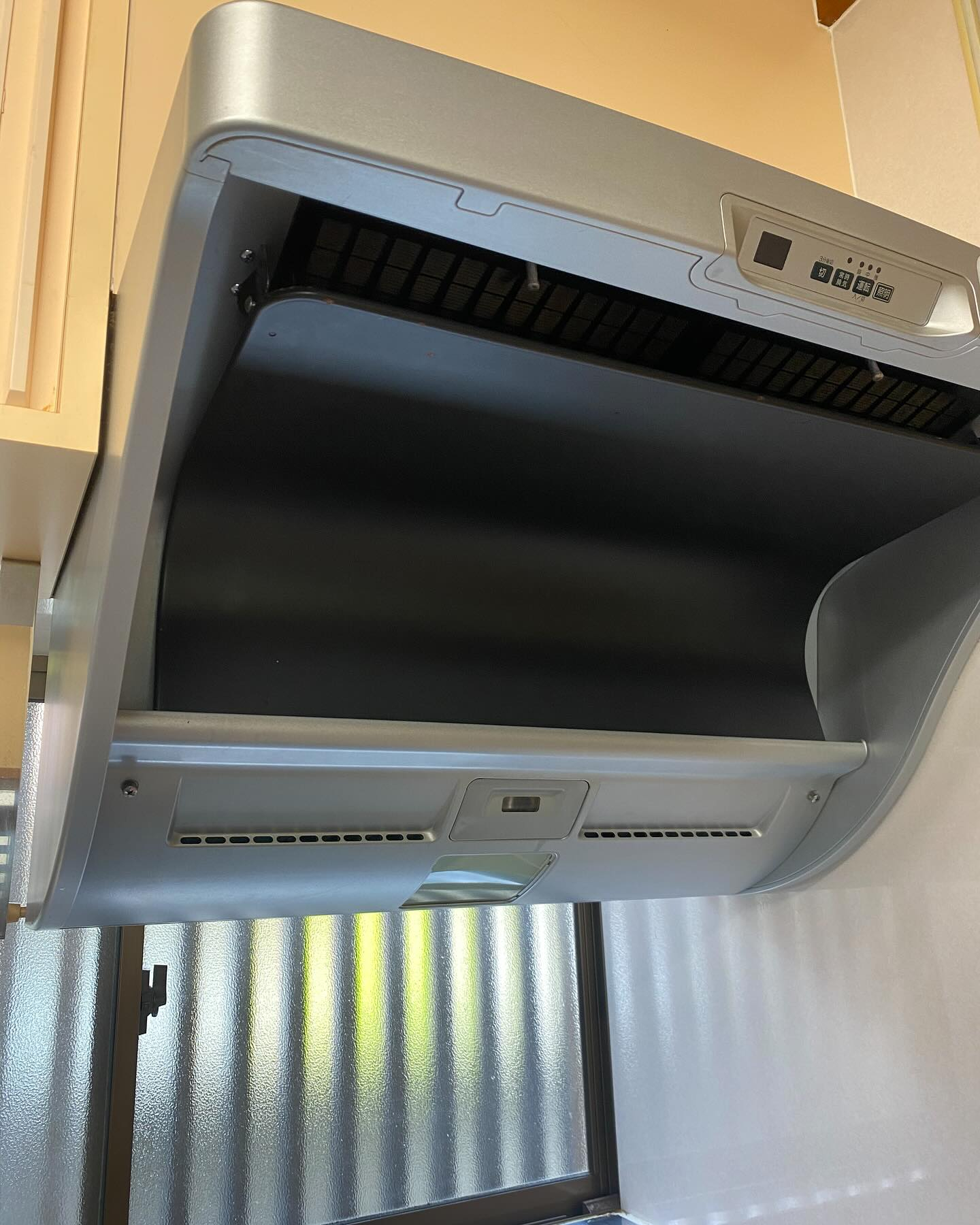 換気扇掃除ー！