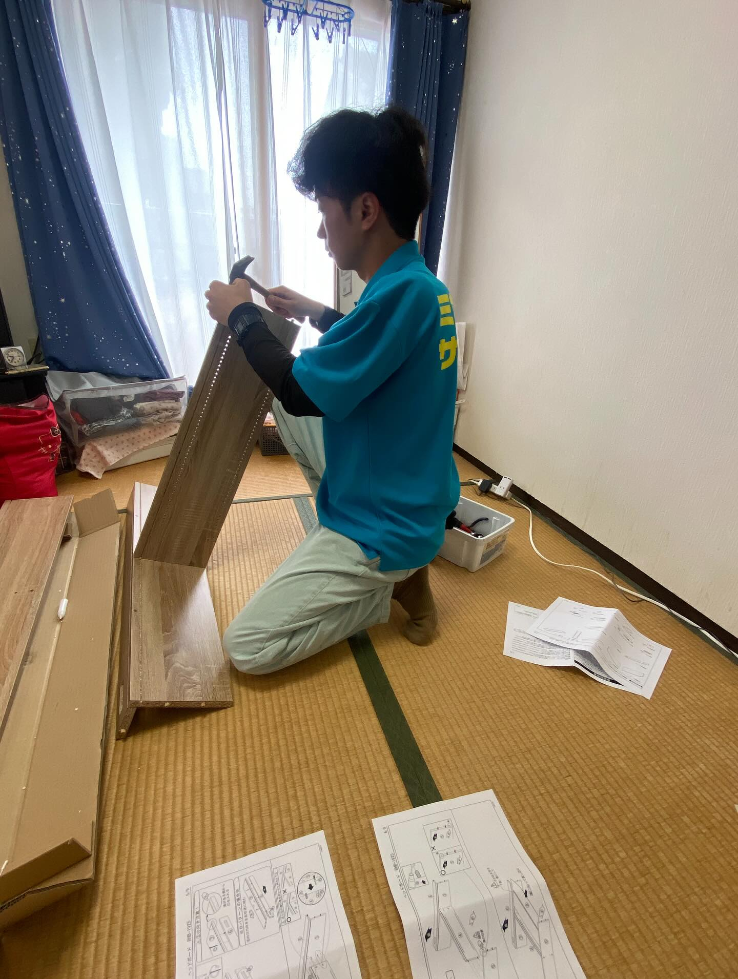 家具組み立て作業ー!(豊川市)