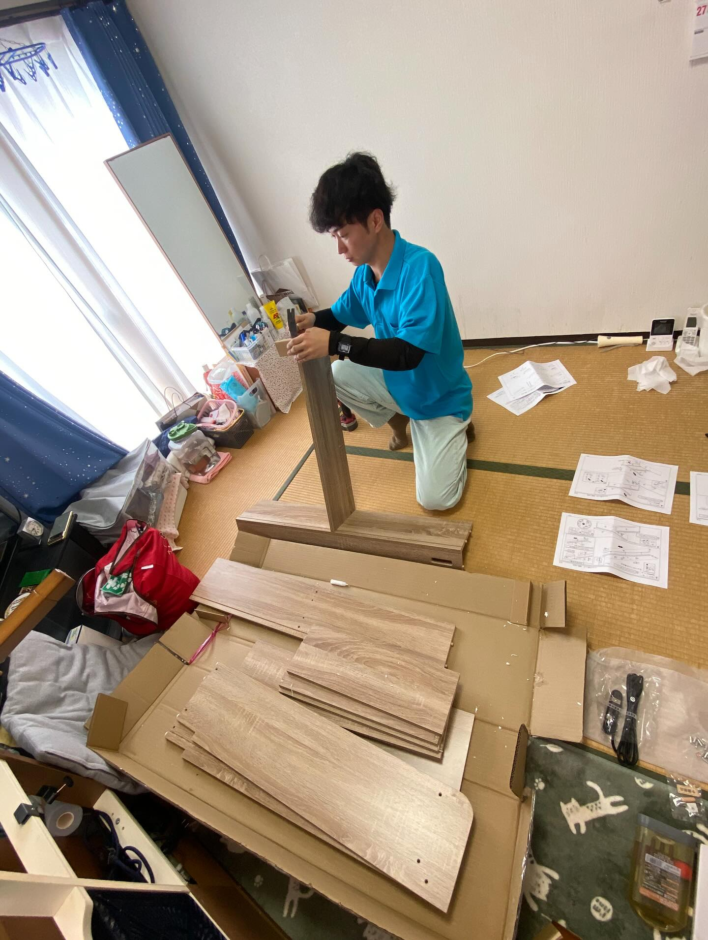 家具組み立て作業ー!(豊川市)