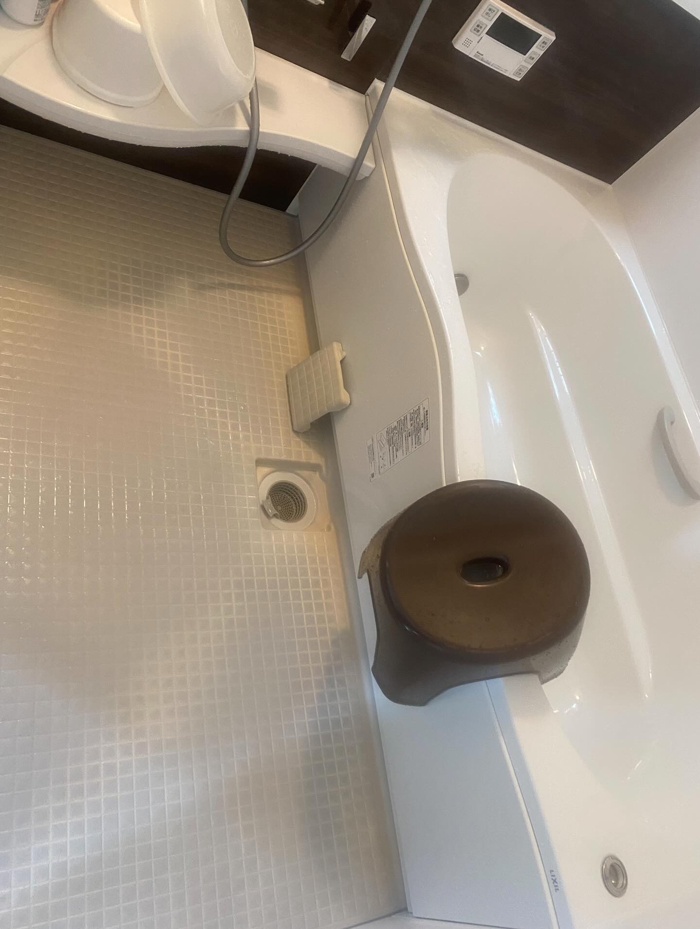 お風呂掃除ー！