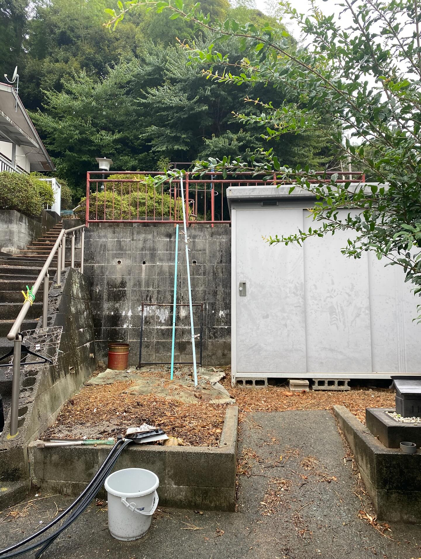 草刈りー！（湖西市）