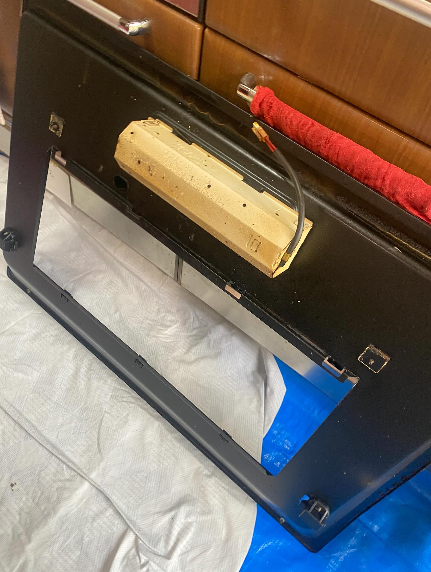 換気扇のお掃除ー!