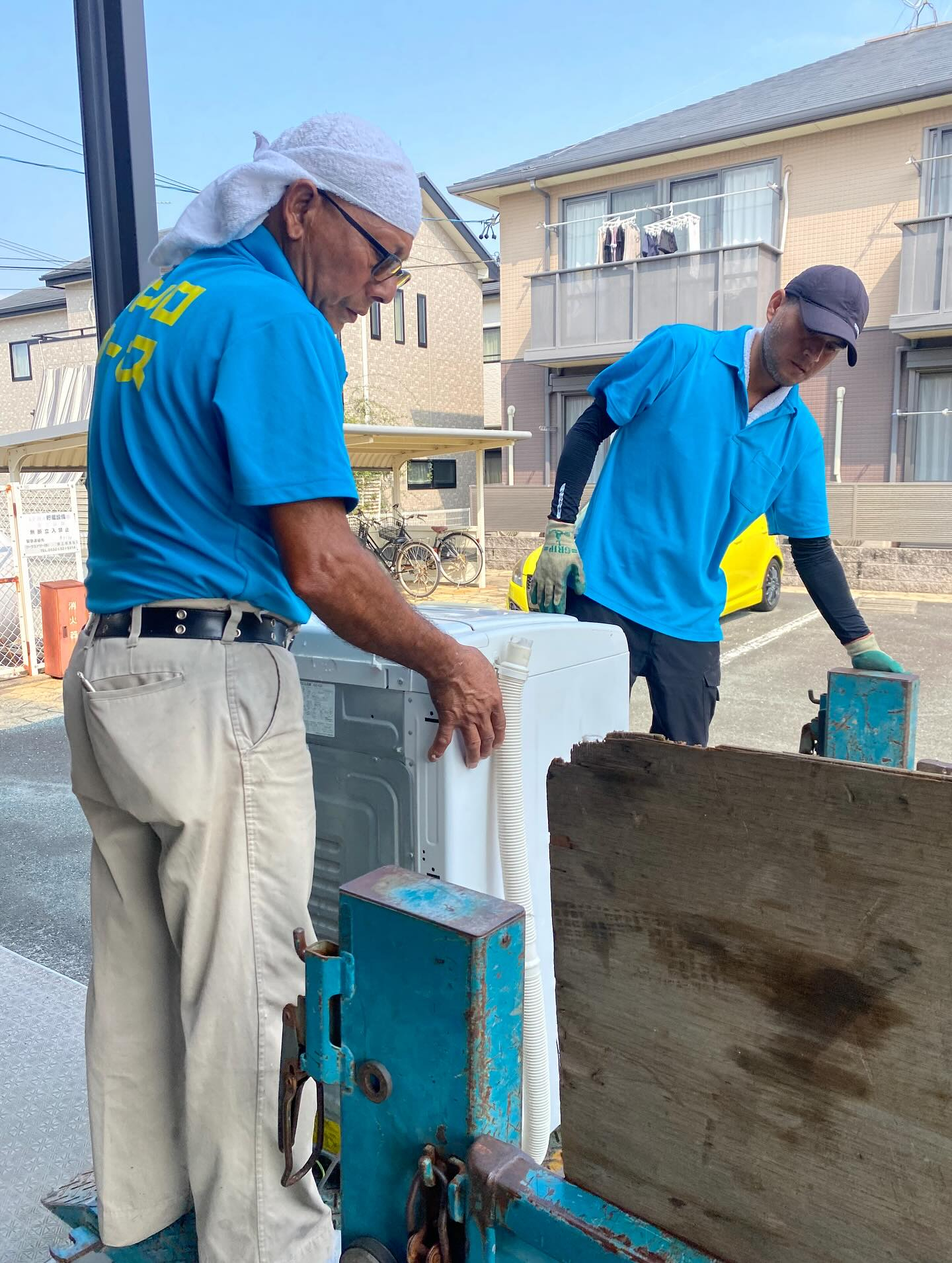 引越しのお手伝いー!