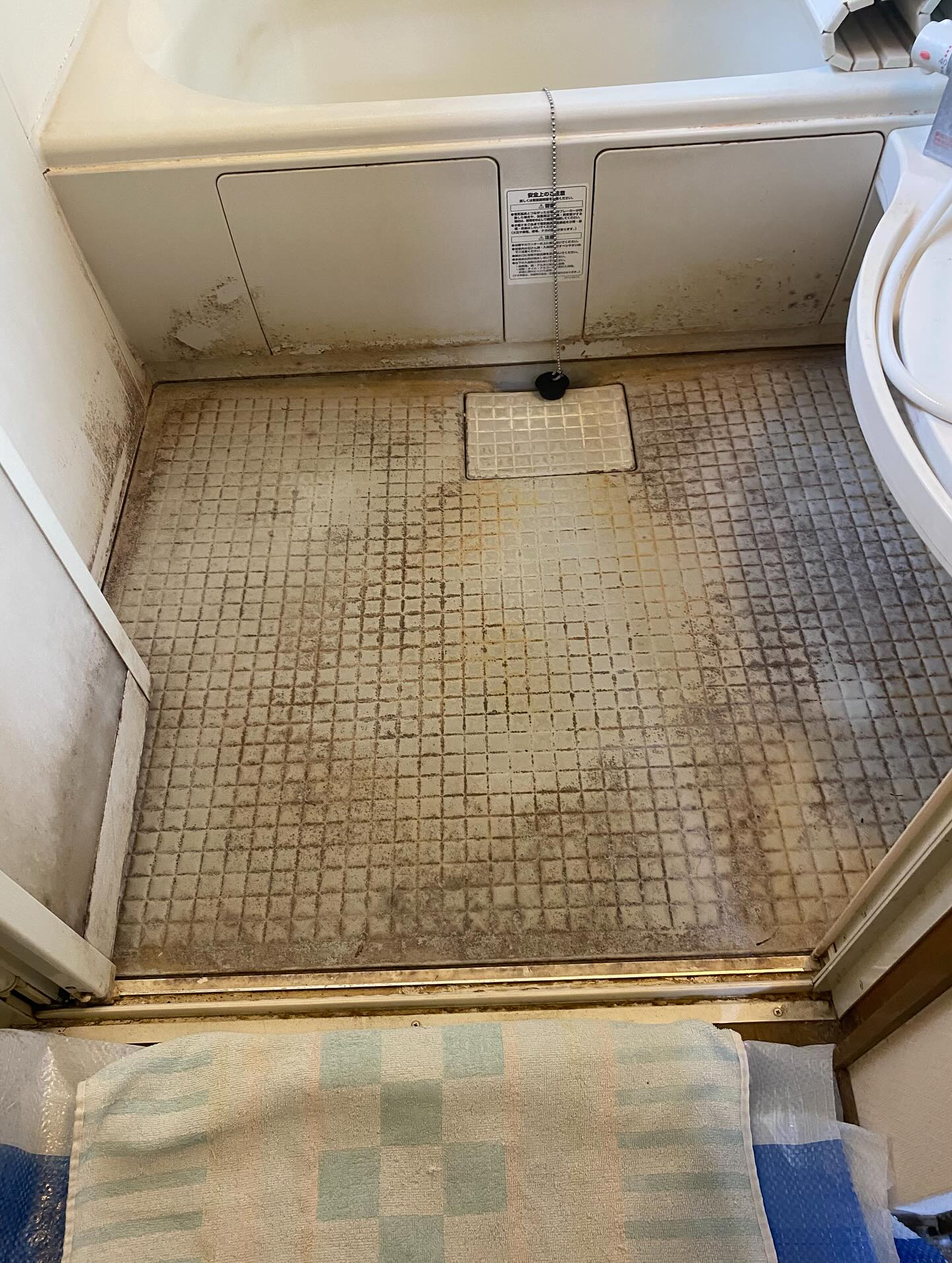 お風呂掃除ー！