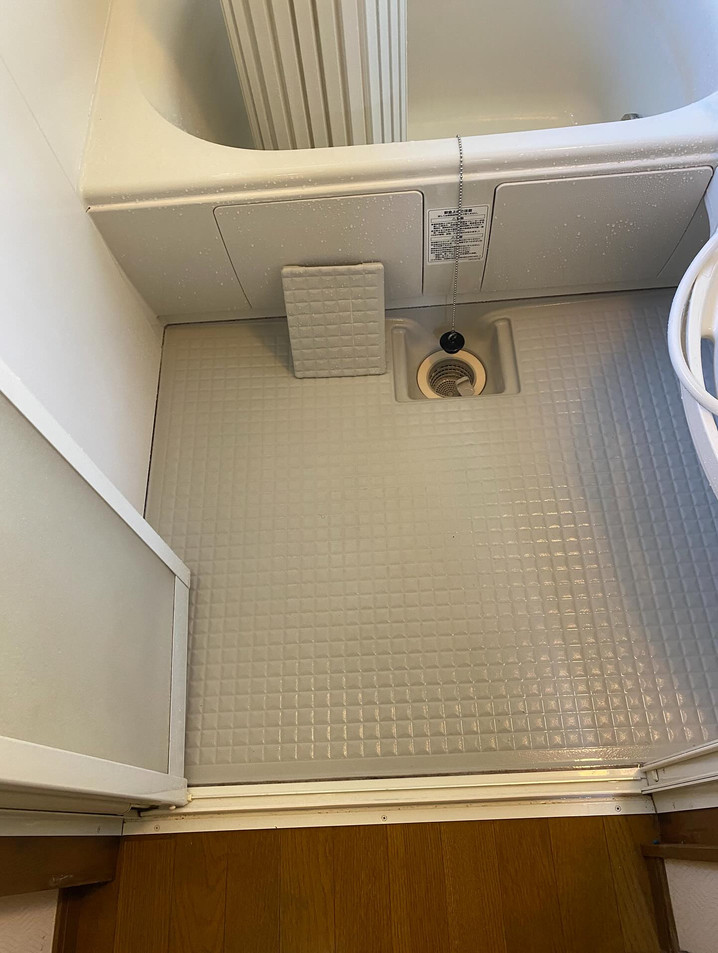 お風呂掃除ー！