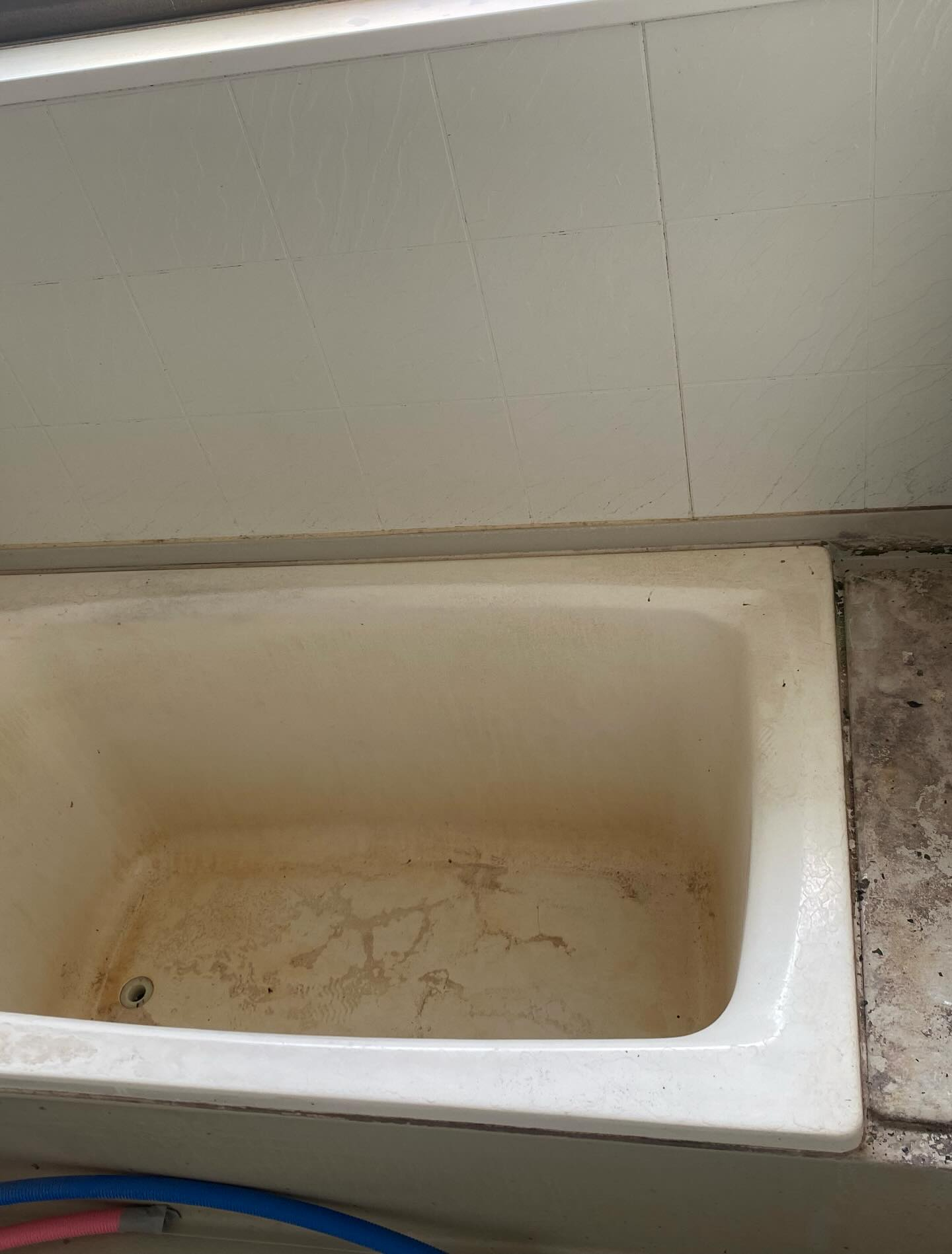 お風呂掃除ー！